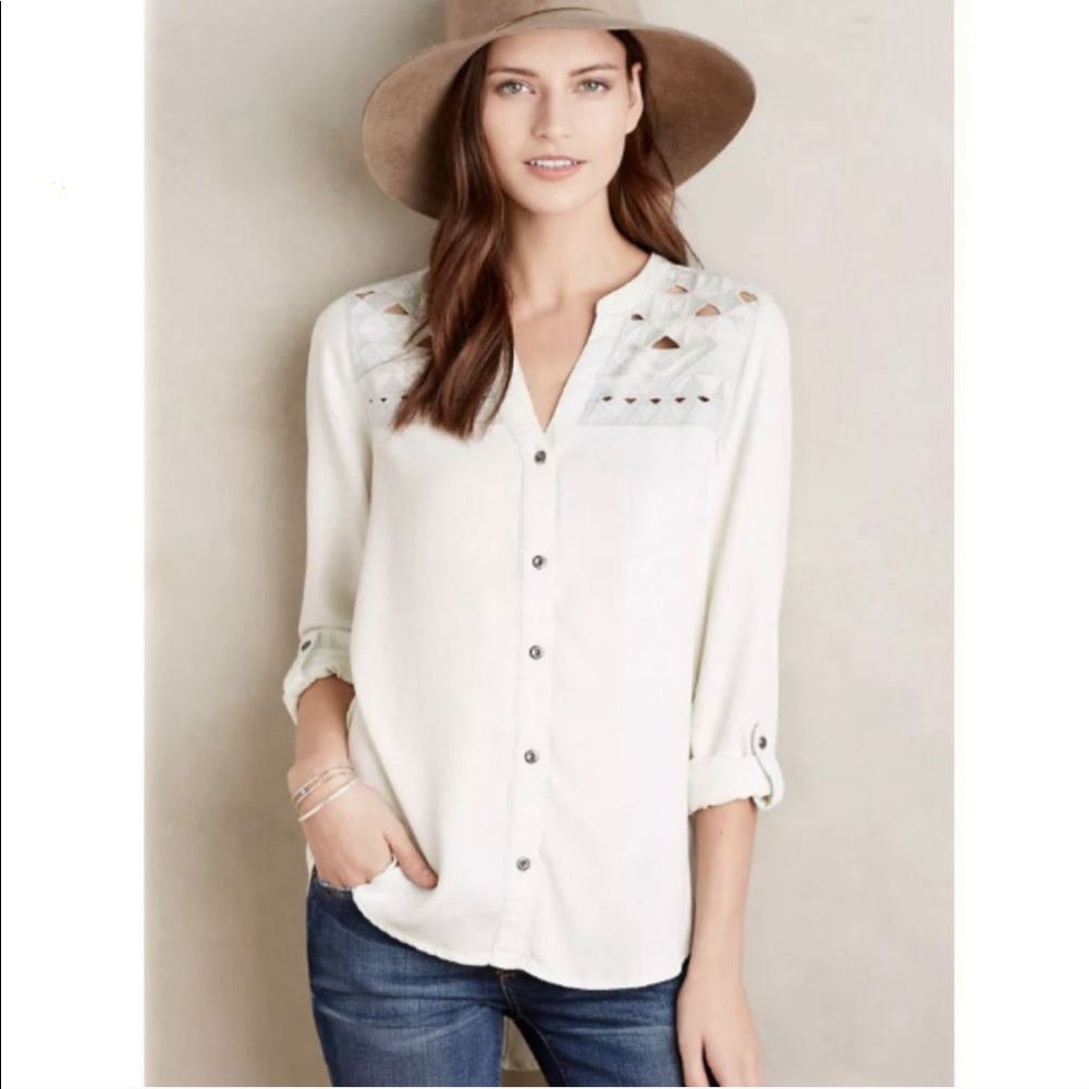 Anthropology Holding Horses blouse